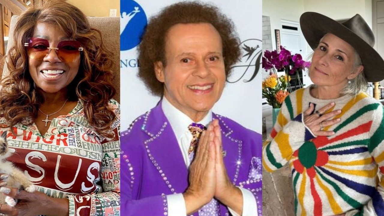 Gloria Gaynor (CC: Instagram), Richard Simmons (Getty Images) and Ricki Lake (CC: Instagram)