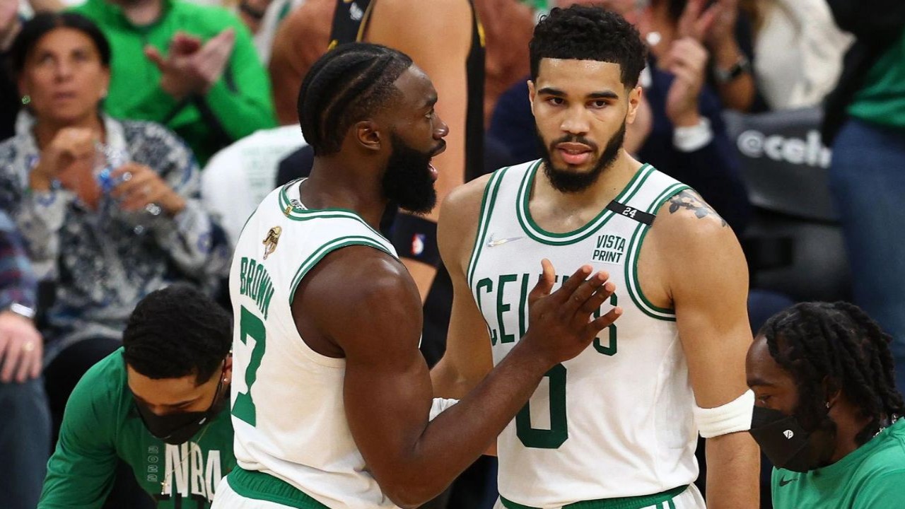 Skip Bayless Claims Tension Between Jayson Tatum And Jaylen Brown After Team USA’s Olympic 2024 Snub 