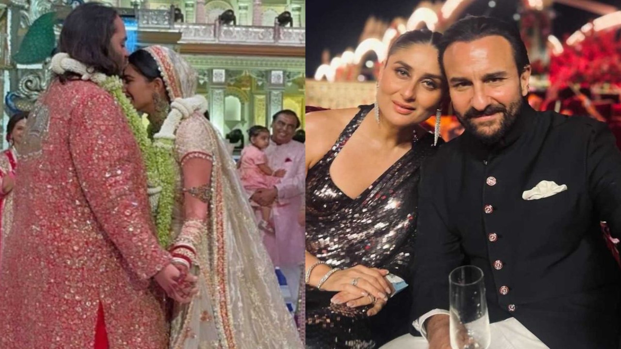 Anant Ambani-Radhika Merchant Wedding: Kareena Kapoor Khan-Saif Ali Khan, Ananya Panday and more extend 'lifetime of joy' to newlyweds