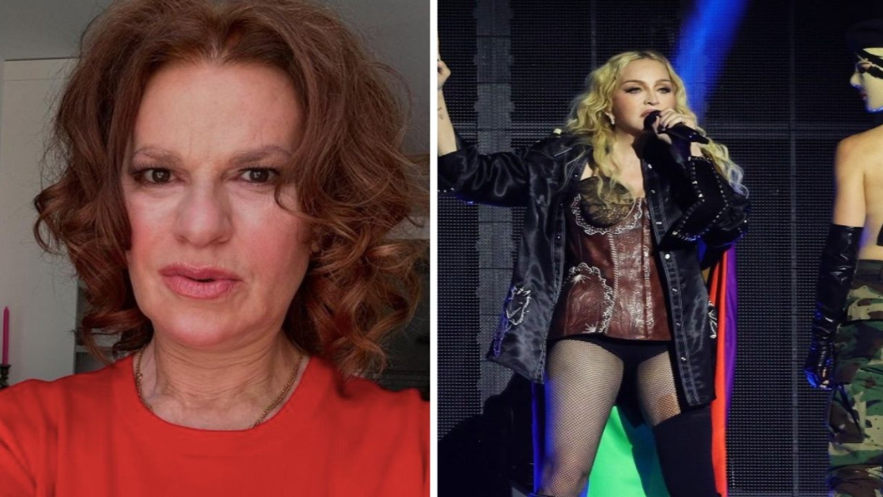 Sandra Bernhard and Madonna - ( Instagram and Getty Images) 