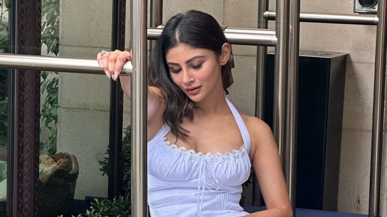 Mouni Roy looks like princess straight out of a fairytale in ethereal white dress; fans call her, ‘House of beauty’