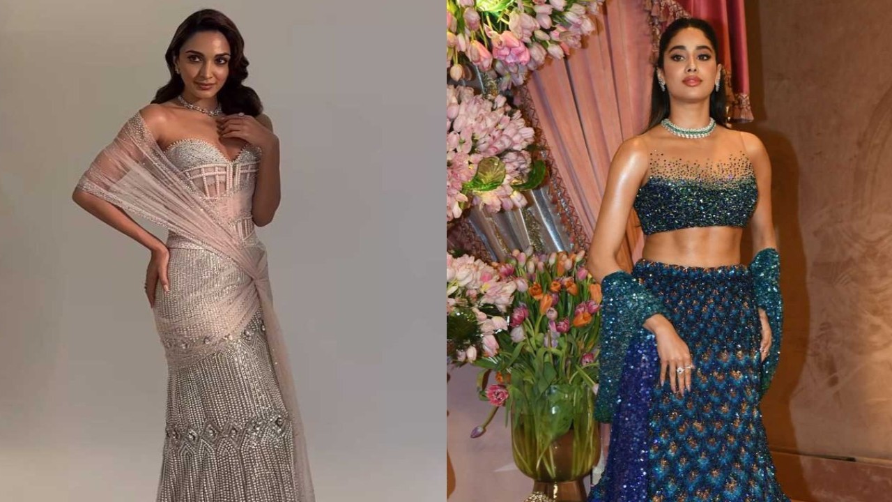 Kiara Advani and Janhvi Kapoor bring mermaid silhouettes back with a bang at Anant Ambani-Radhika Merchant’s sangeet