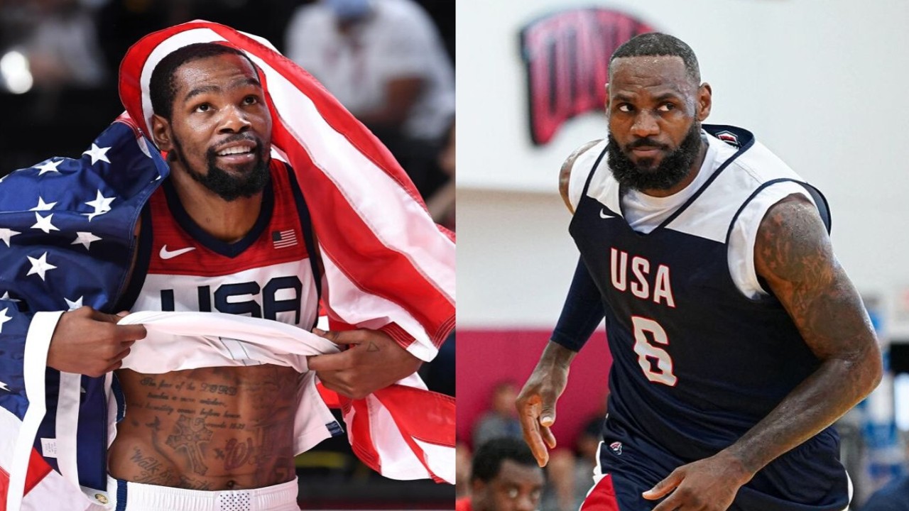 Kevin Durant Shares His Thoughts On If LeBron James Will Take Part in 2028 Los Angeles Olympics