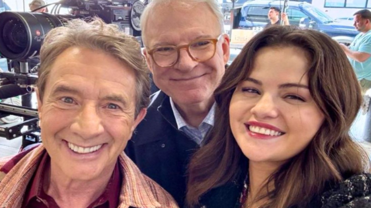 Martin Short, Steve Martin and Selena Gomez (Image via Instagram)