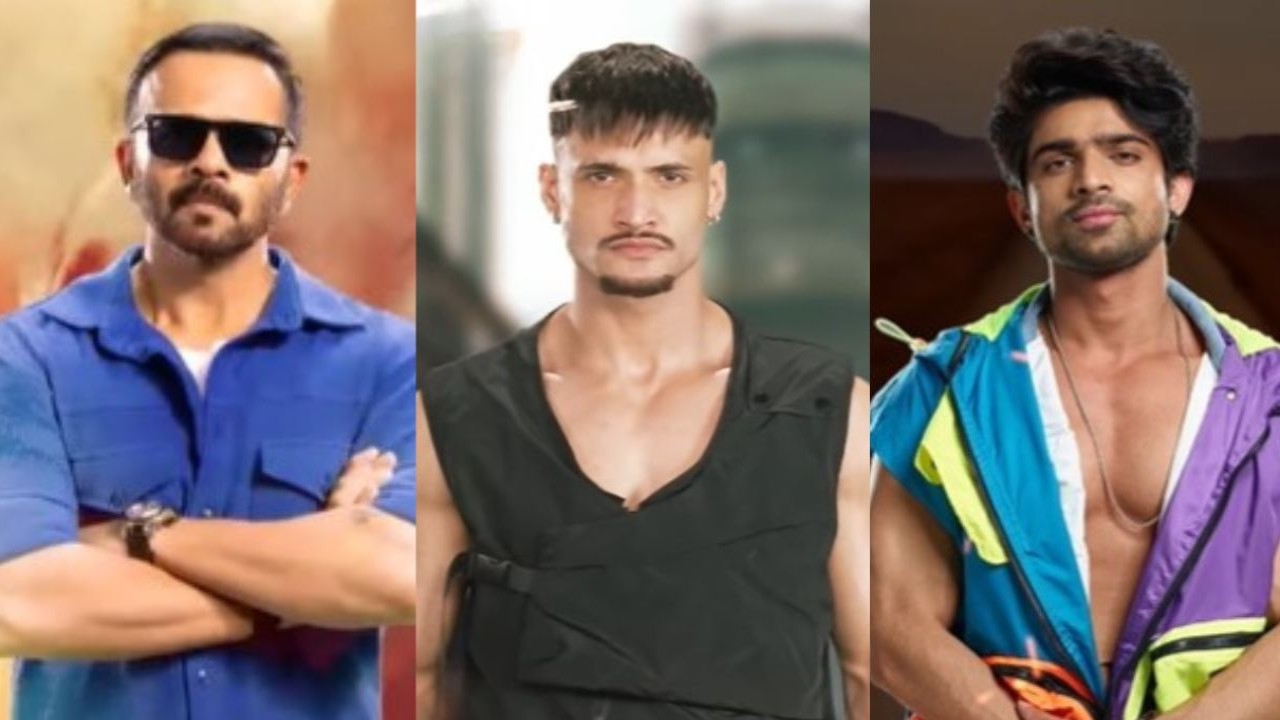 Rohit Shetty, Asim Riaz, Abhishek Kumar