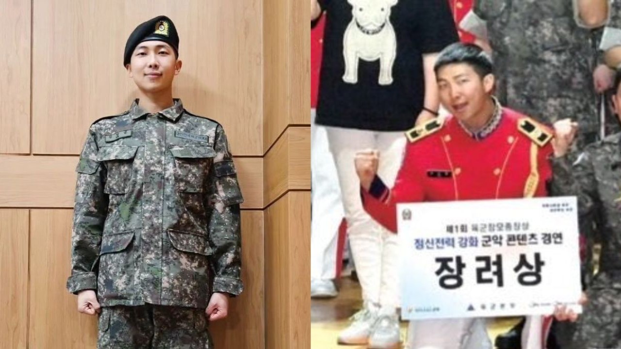 BTS’ RM’s army band sweeps spot among final 8 at military music contest after competing with 45 others; PIC