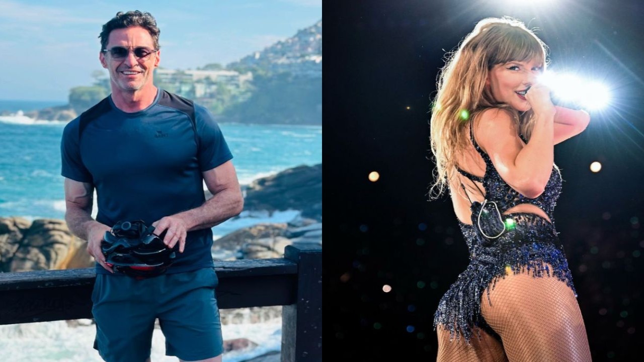 Hugh Jackman Says Go to NFL Games With Taylor Swift and Blake Lively Only ‘If You Ever Really Want to Feel Not Great About Your Career’
