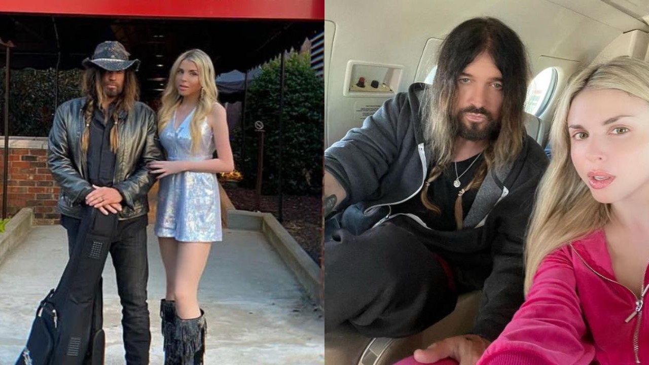 Billy Ray Cyrus and Firerose (CC: Instagram)
