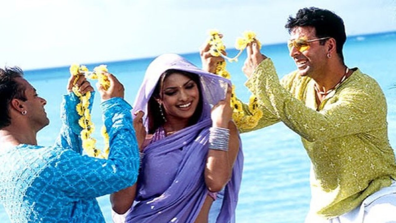 Priyanka Chopra drops BTS pic with Salman Khan and Akshay Kumar from Mujhse Shaadi Karogi: ‘20 years of being Rani’