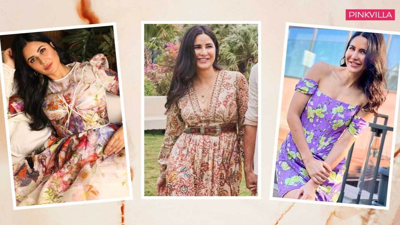 3 times Katrina Kaif showed us how to slay in easy breezy floral-printed dresses 