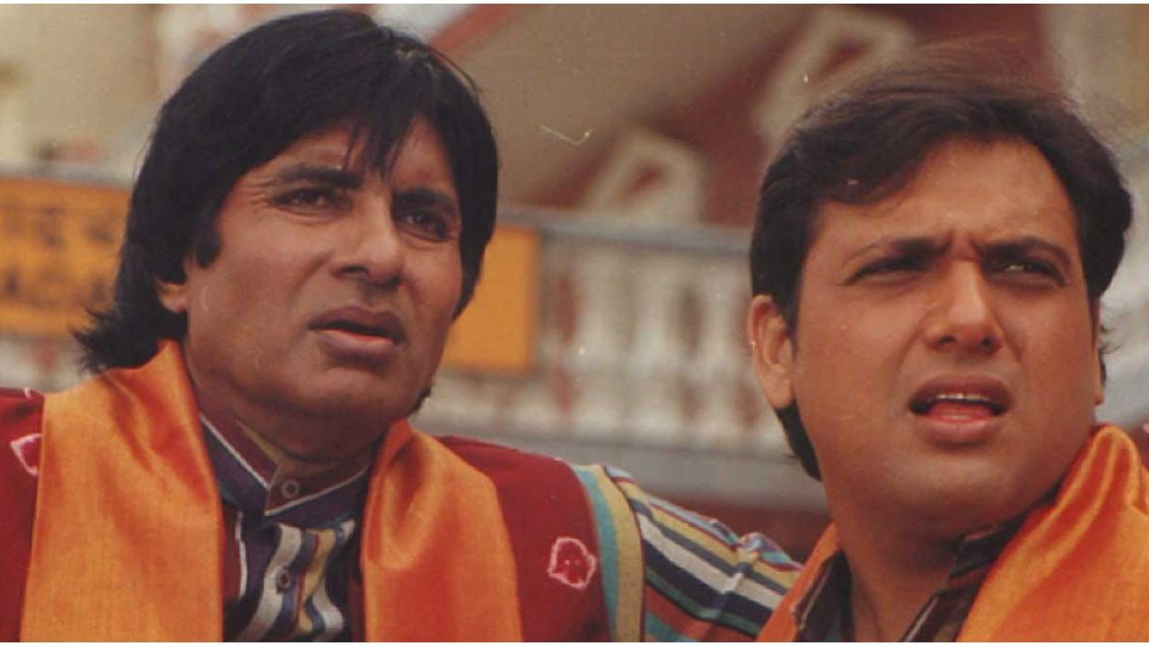 Amitabh Bachchan and Govinda in Bade Miyan Chote Miyan