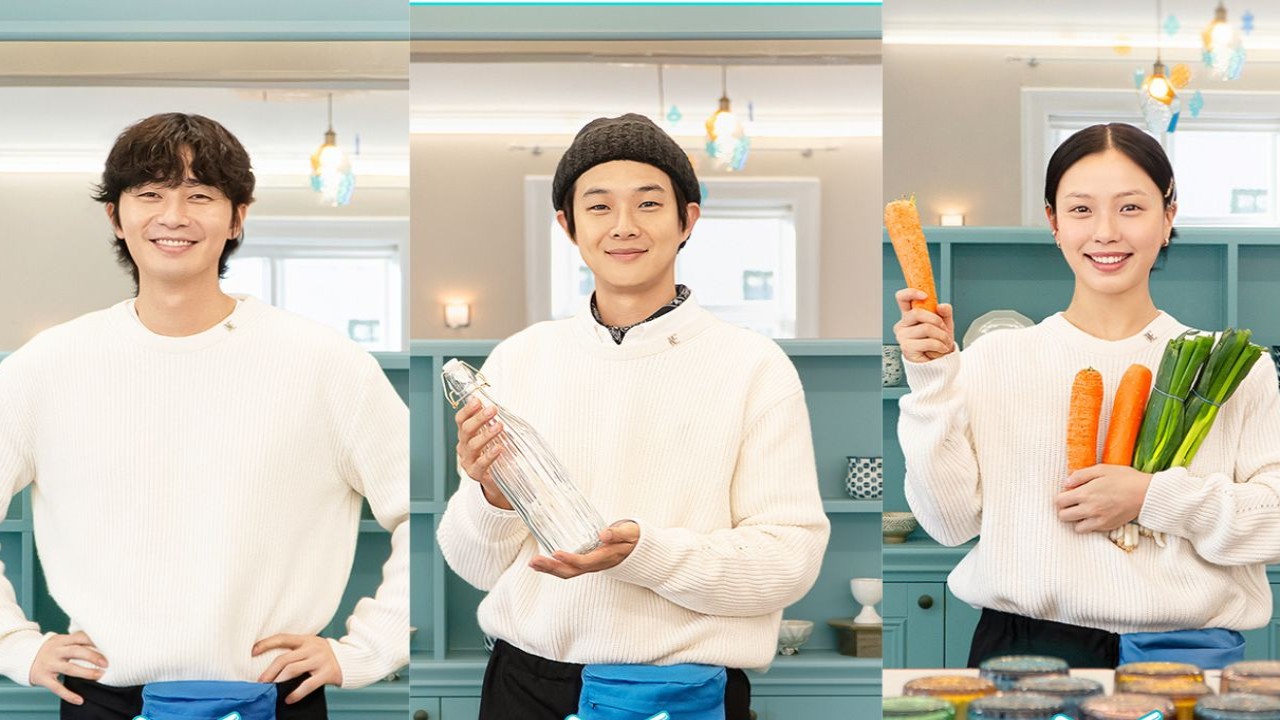 Jinny's Kitchen posters of Park Seo Joon, Choi Woo Shik, Go Min Si: tvN