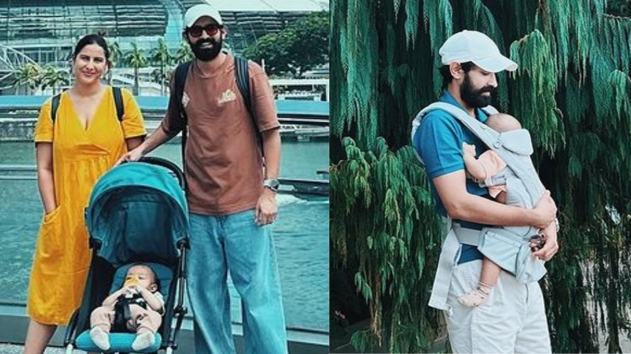 Vikrant spends quality time with wife and son (PC: Sheetal Thakur Instagram)