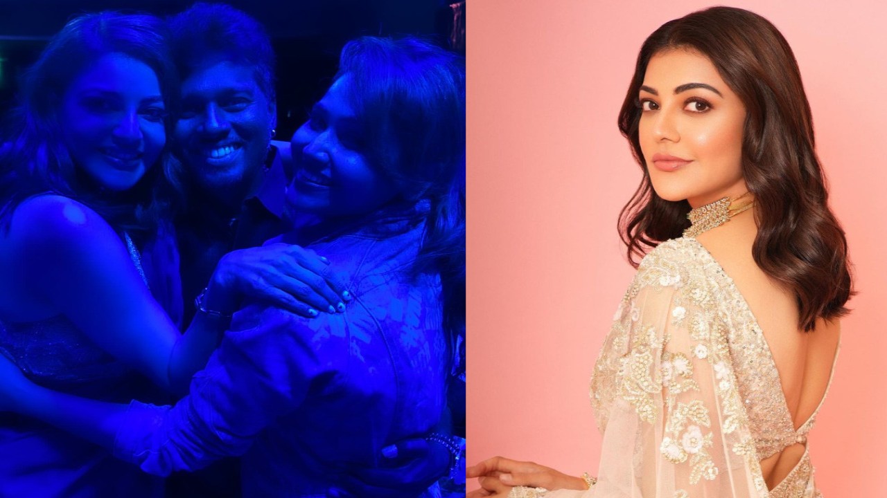 Kajal Aggarwal gives a peek into 'insane night' ft Justin Bieber at Anant Ambani-Radhika Merchant's sangeet; shares pic with Atlee