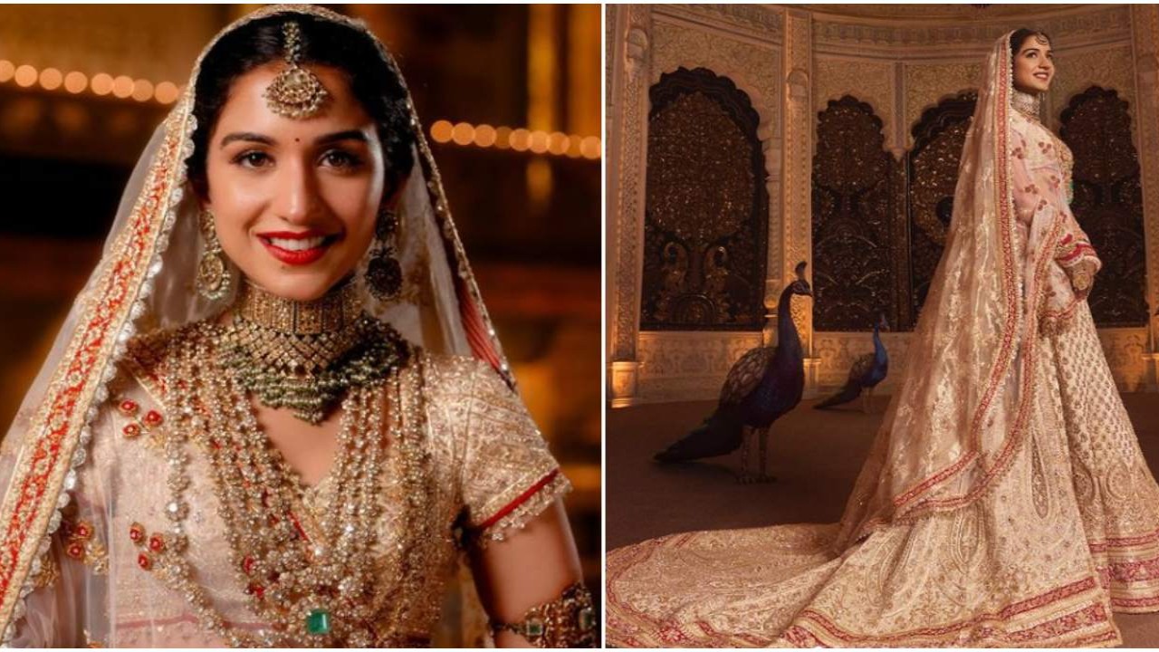 Anant Ambani-Radhika Merchant Wedding: Bride looks like a royal queen in her FIRST LOOK; see pics