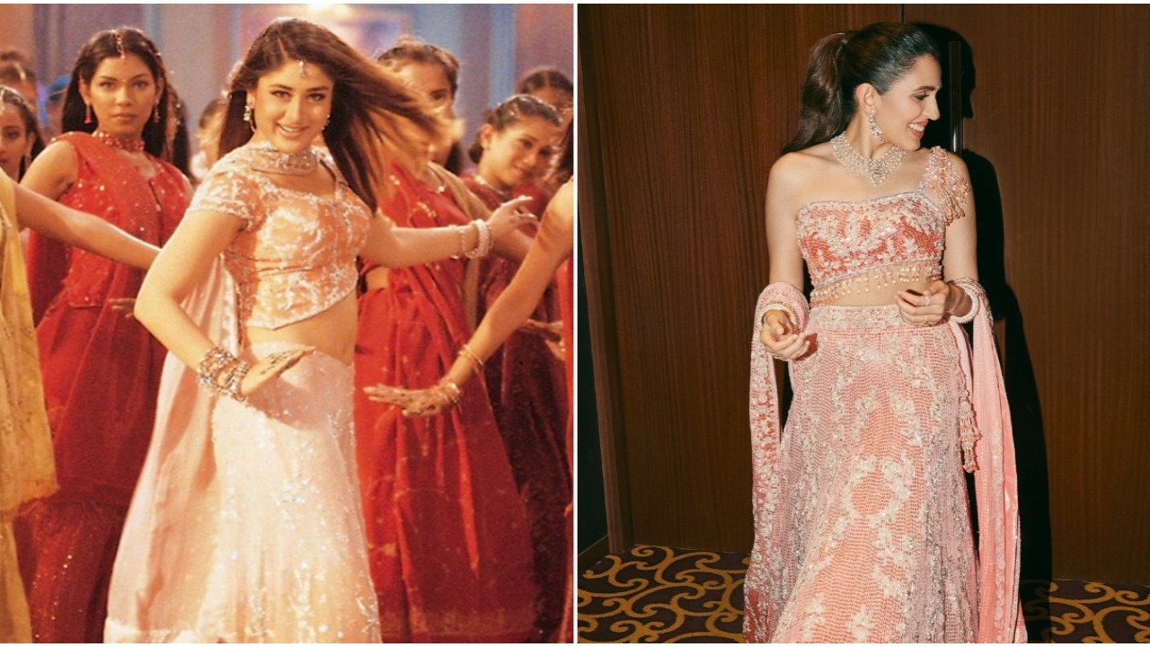 'OG Poo' Kareena Kapoor Khan approves of Shloka Mehta’s iconic Bole Chudiyan look for Anant Ambani-Radhika Merchant’s sangeet