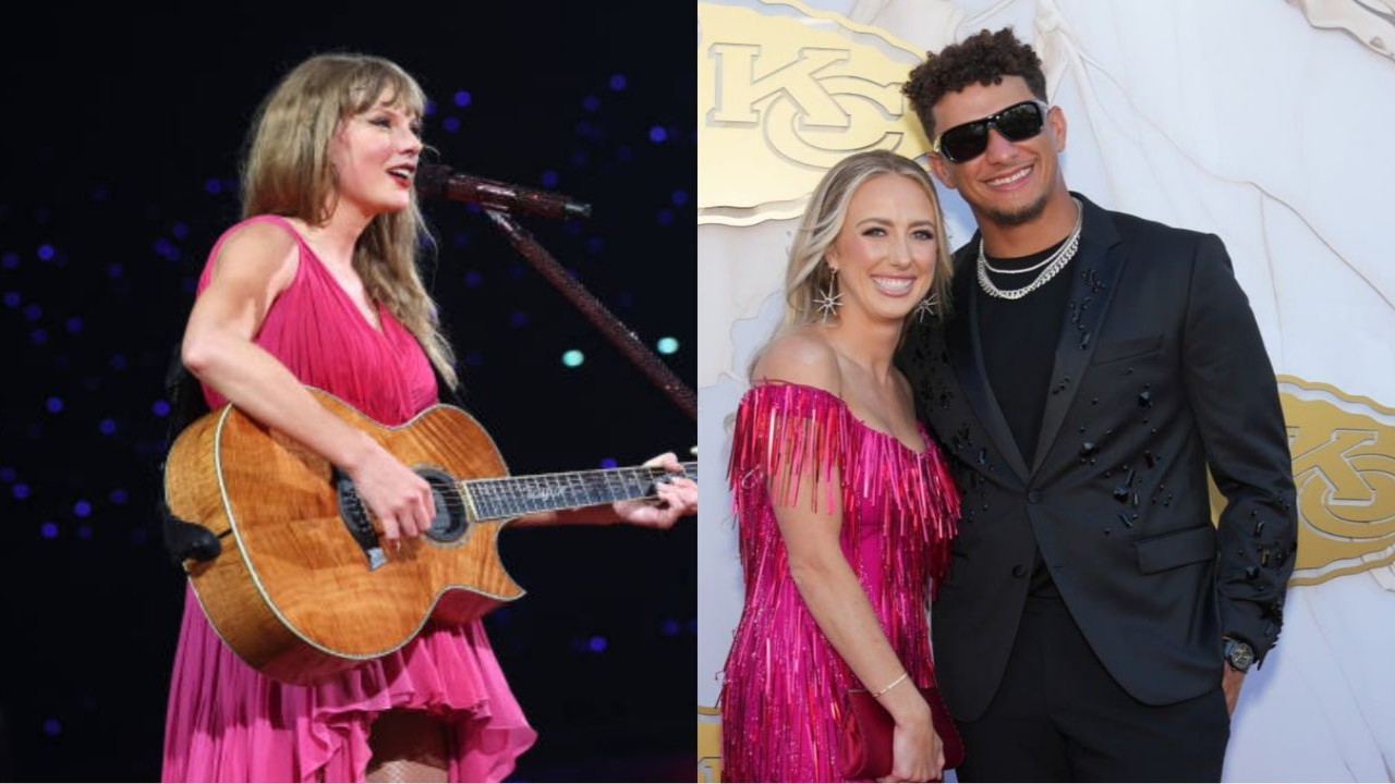 Watch Patrick and Brittany Mahomes Cuddle During Taylor Swift’s Lover Performance at Eras Tour in Amsterdam