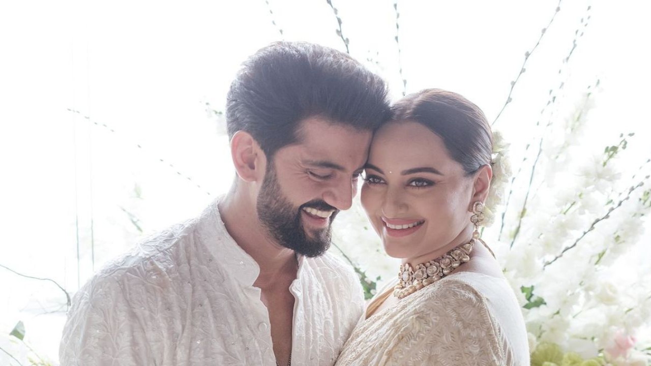 Sonakshi says it took her and hubby Zaheer ‘five minutes’ to choose their wedding outfits (Instagram/@aslisona)