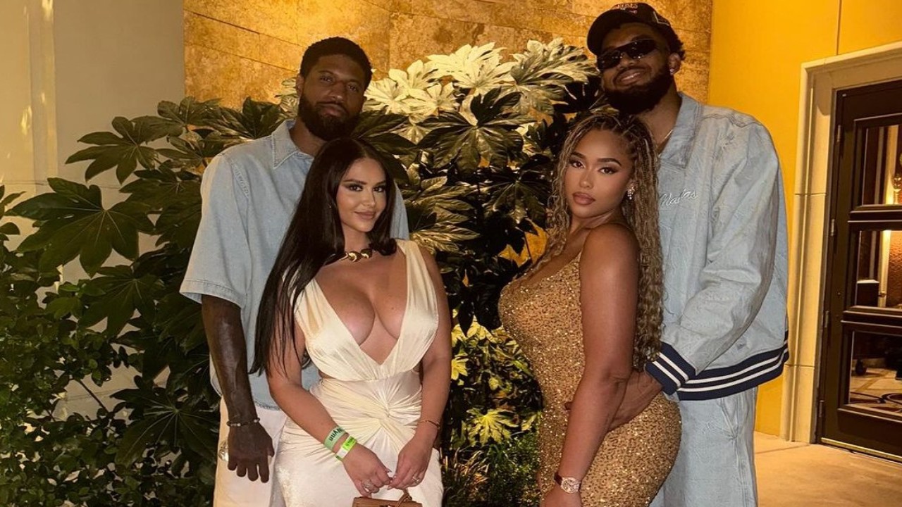 Photos: Paul George and Karl-Anthony Towns Spotted With Their Partners Enjoying 48-Hour Wild Stay in Las Vegas