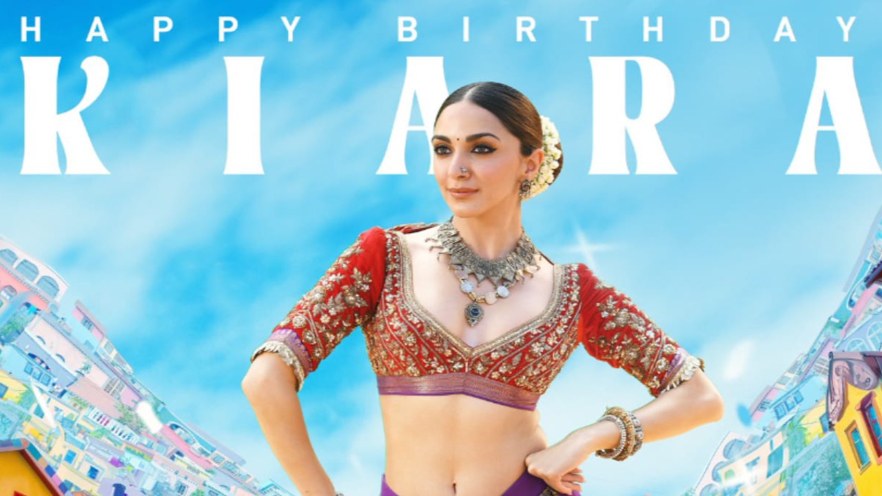 Ram Charan starrer Game Changer's makers drop new poster ft Kiara Advani on her birthday