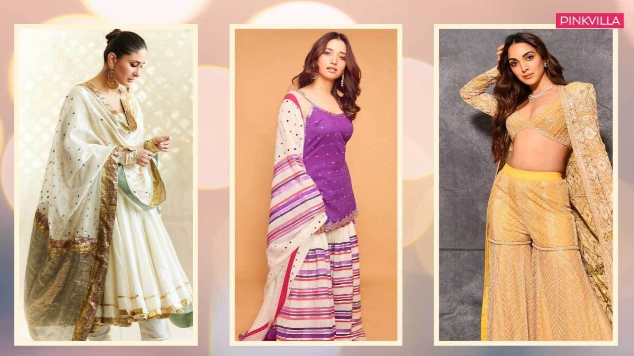 Tamannah Bhatia, Janhvi Kapoor, Ananya Panday, Tripti dimri, Kareena Kapoor, Kiara Advani, Suhana Khan, raksha bandhan outfit ideas, style