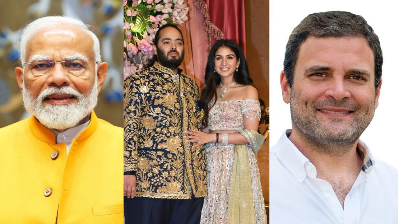 Anant-Radhika Wedding: PM Modi to attend, entire Gandhi family to skip the ceremony? (Facebook/@narendramodi, @rahulgandhi, Viral Bhayani)