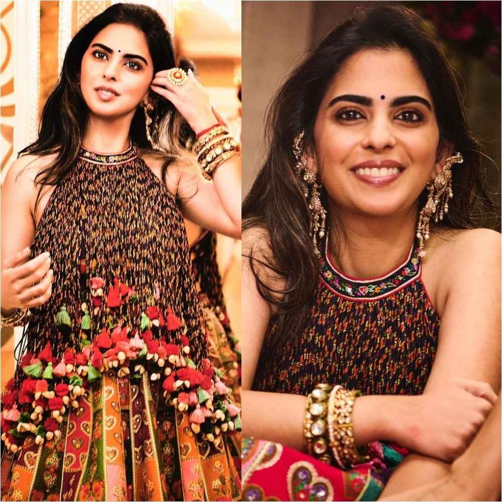 Anant Ambani-Radhika sangeet night: Isha Ambani serves highlight look ...