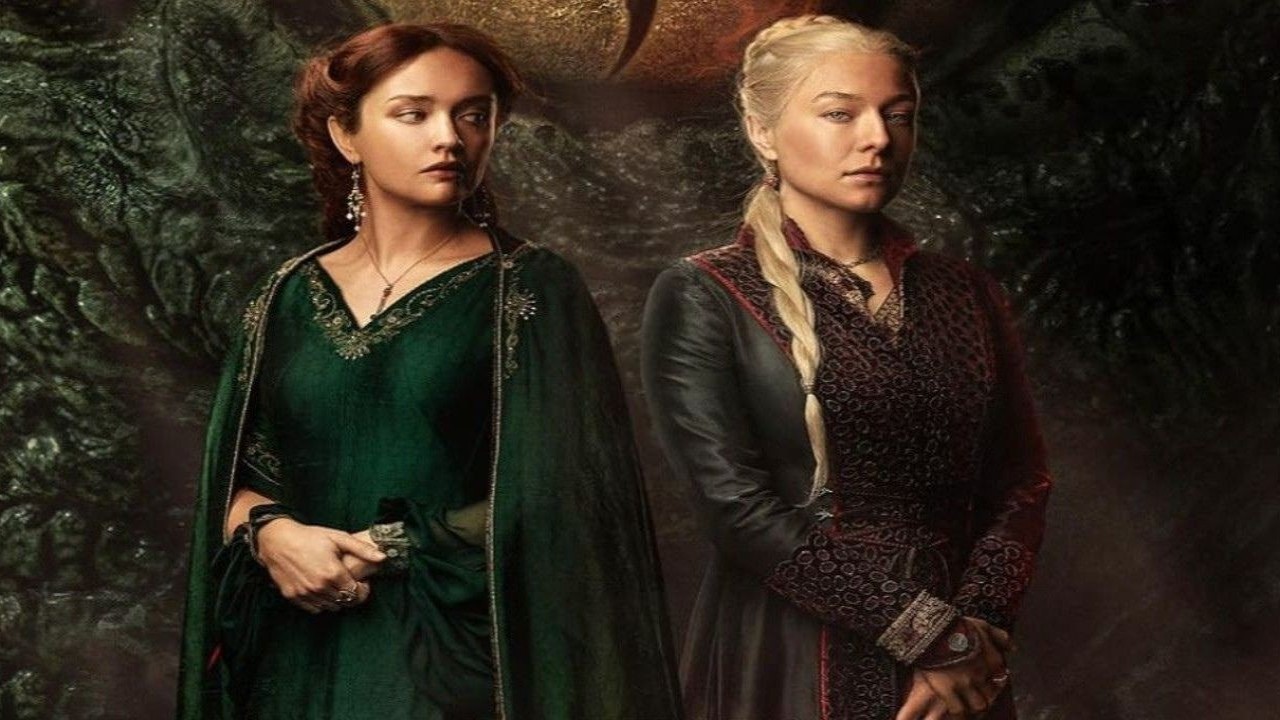 Olivia Cooke and Emma D'Arcy in House Of The Dragon (CC: IMDb)