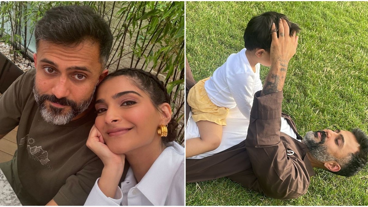 Sonam Kapoor pens heartfelt note for birthday boy Anand Ahuja; says, ‘Vayu and I are so lucky to have you as our guiding light’