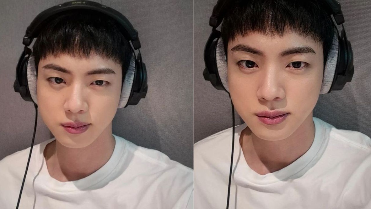 BTS' Jin updates fans with new PIC from studio, gives relatable TMI and hilarious second thought on his name