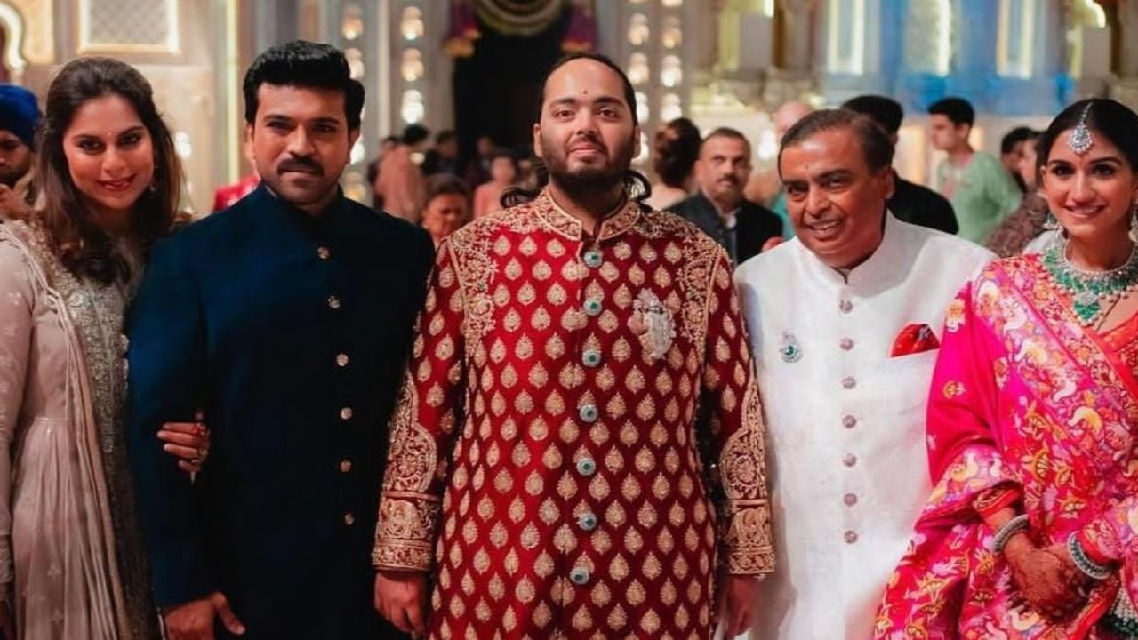 Ram Charan shares UNSEEN pics from Anant Ambani and Radhika Merchant's wedding; pens sweet note