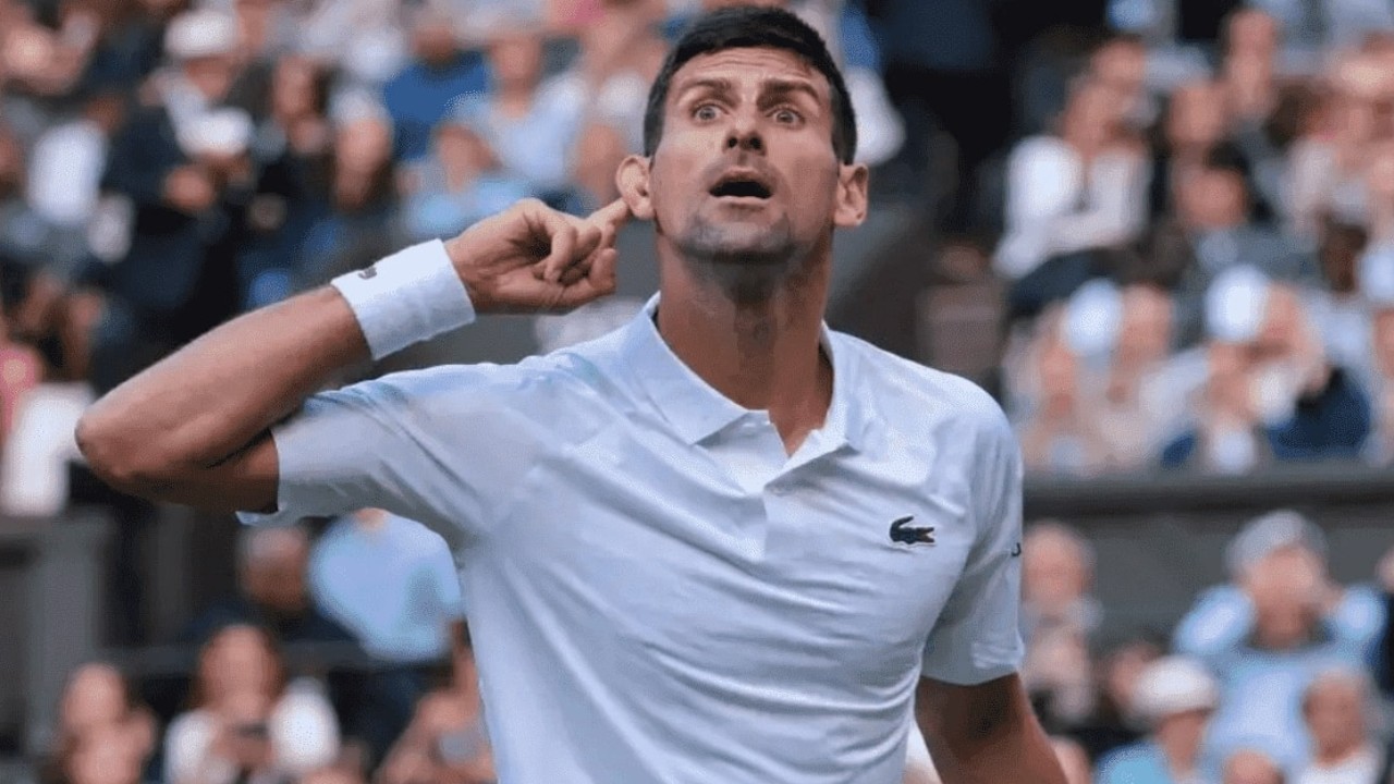 Novak Djokovic abruptly ends interview (PC:Twitter)