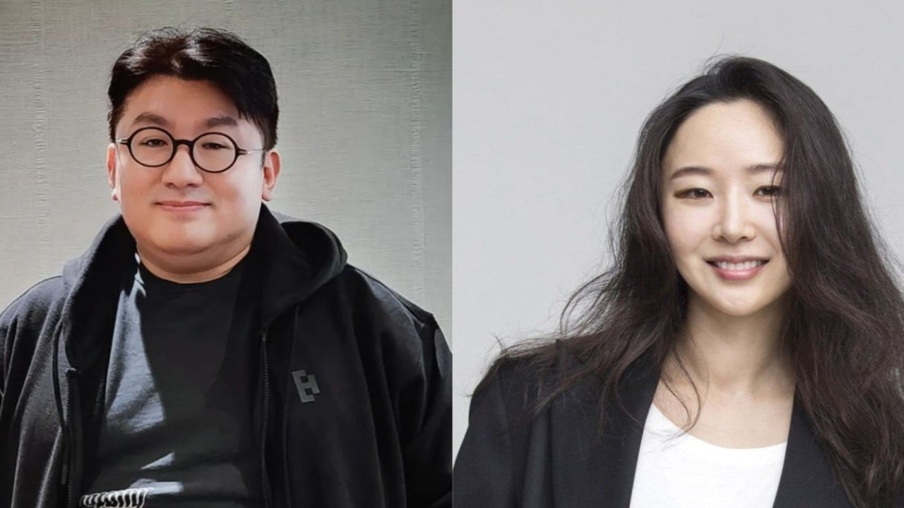 Bang Si Hyuk (Personal Instagram page), Min Hee Jin  (HYBE)