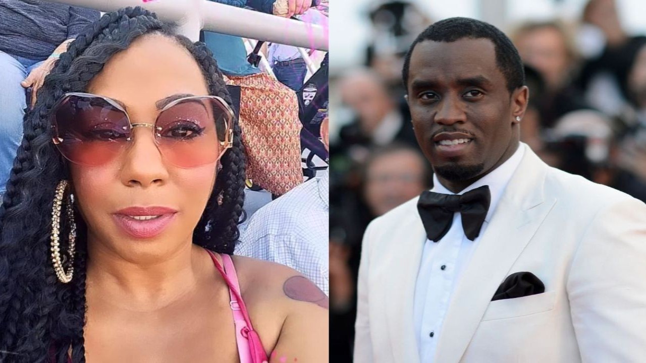 Adria Englis (CC: Instagram) and Sean 'Diddy' Combs (CC: Getty Images)