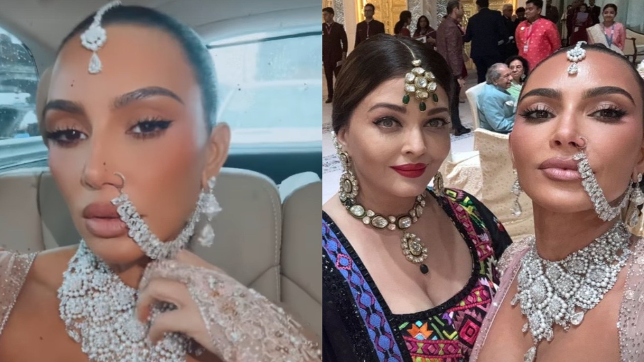 Anant-Radhika Wedding: Kim Kardashian shares selfie with Aishwarya Rai Bachchan