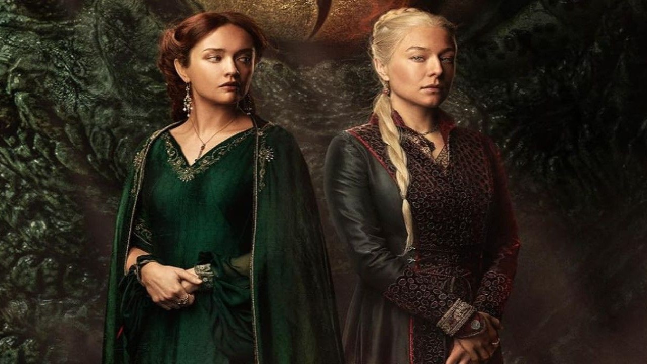 Olivia Cooke and Emma D'Arcy in House Of The Dragon (CC: IMDb)