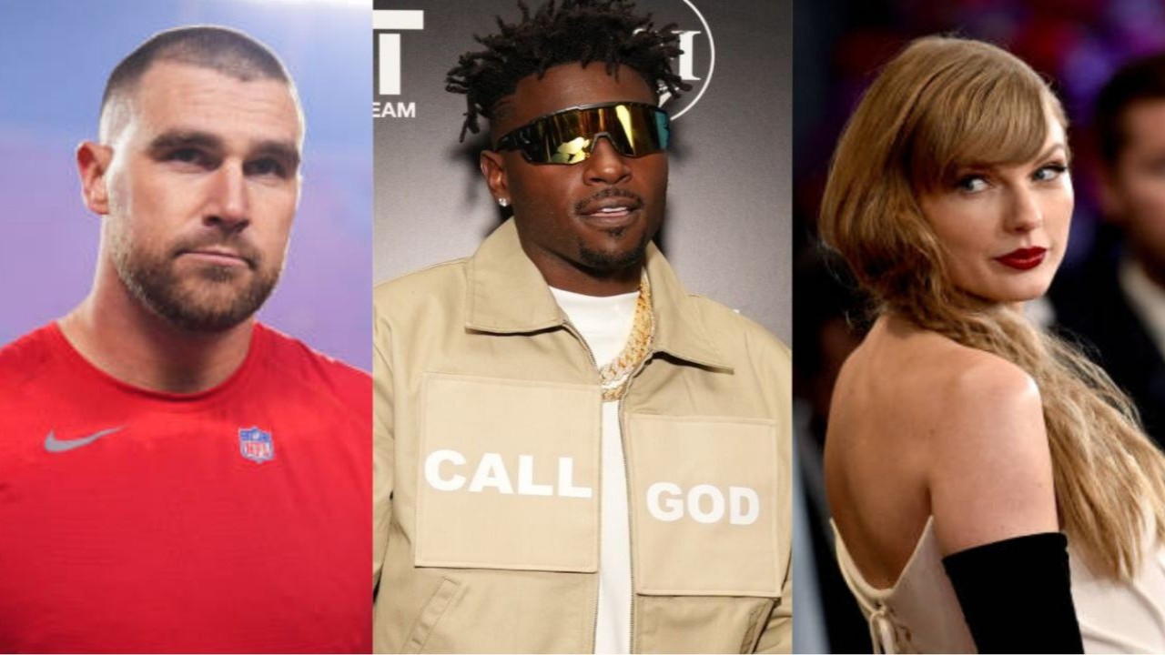 This Is How Antonio Brown Thinks Travis Kelce and Taylor Swift Will Look Like in 2040