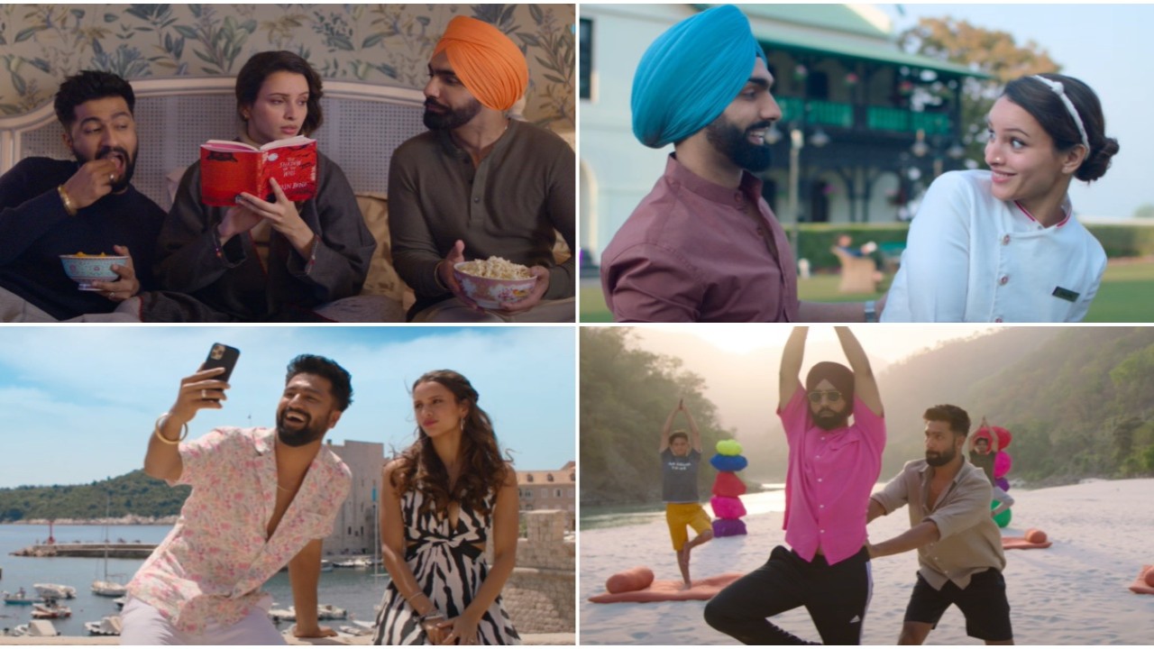 Bad Newz song “Mere Mehboob Mere Sanam” out: Vicky Kaushal and Ammy Virk vie for Triptii Dimri’s affection in this upbeat remake