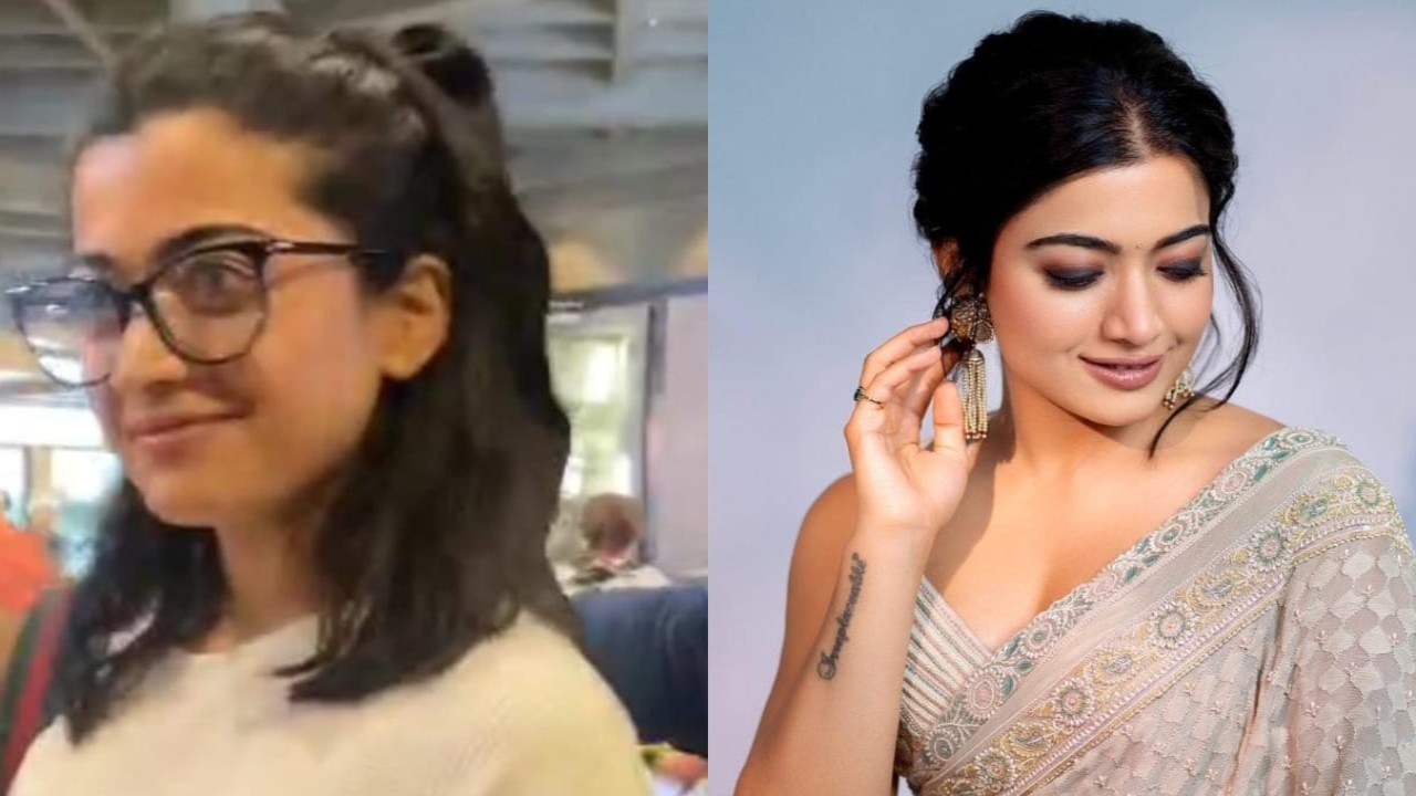 WATCH: Rashmika Mandana clicked at Mumbai airport ahead of Anant-Radhika’s wedding