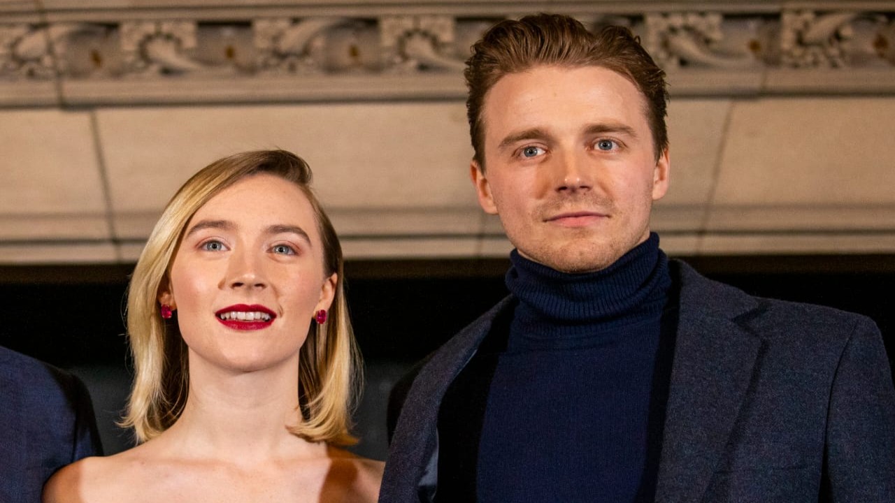 Saoirse Ronan & Jack Lowden Tied The Knot (via Getty Images)