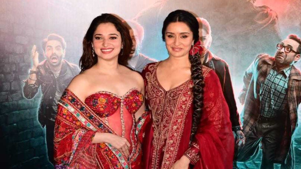 Stree 2: Shraddha Kapoor fangirls over 'amazing' Tamannaah Bhatia; says 'Jab wo dance karti hai, tabaahi maj jaati hai'; WATCH