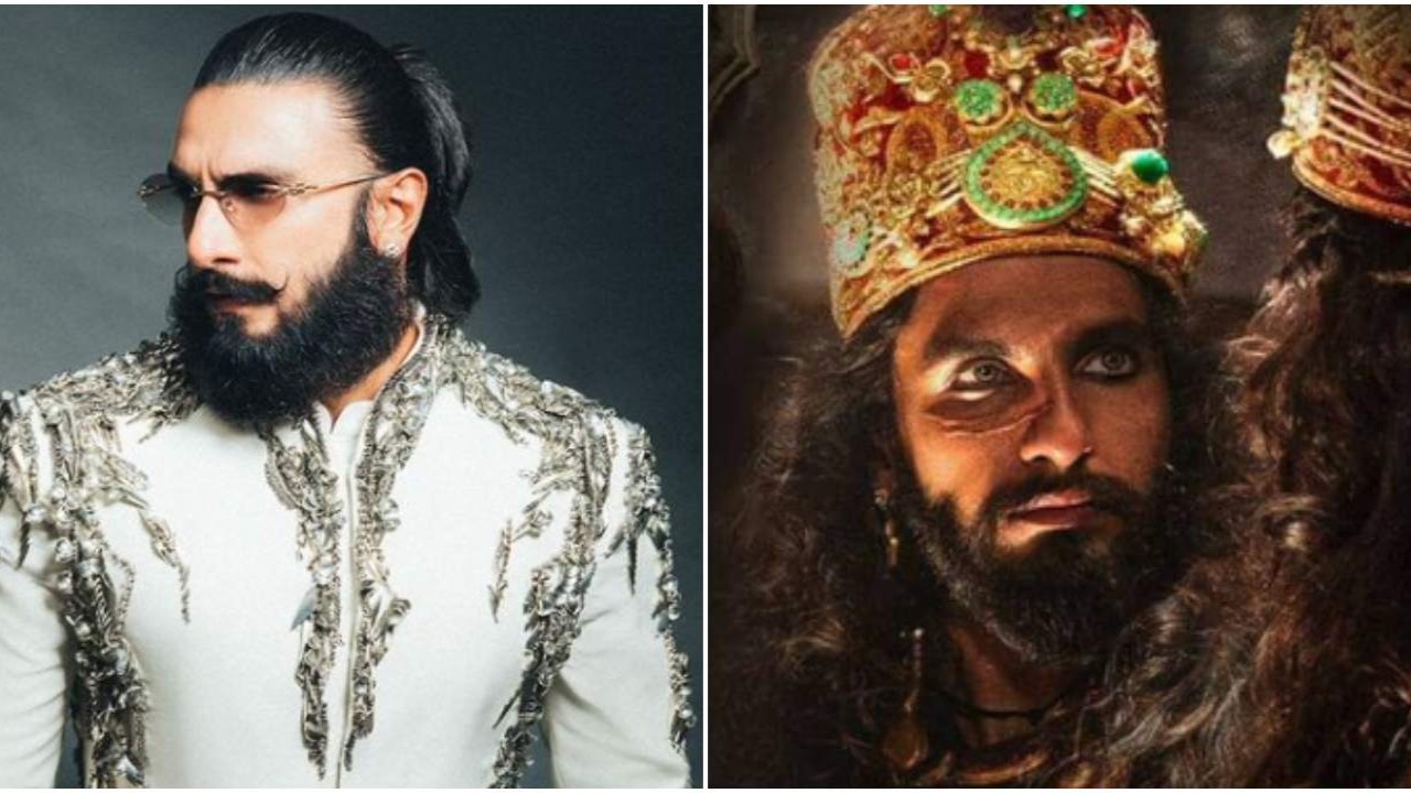 Ranveer Singh looks royal in traditional outfit as he drops PICS from Anant-Radhika's Sangeet; fans say 'He's giving Khilji vibes'