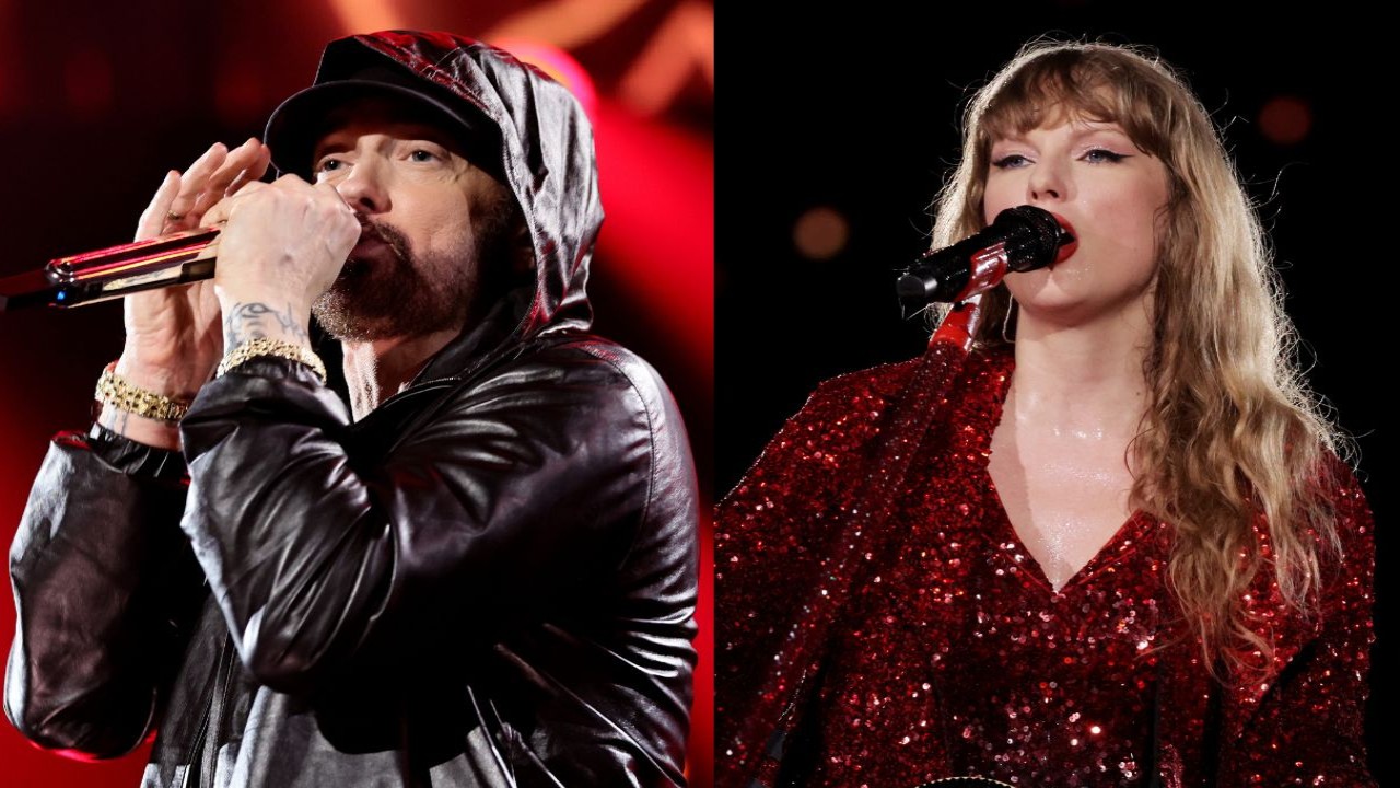 Eminem and Taylor Swift (Image Courtesy: Getty Images)