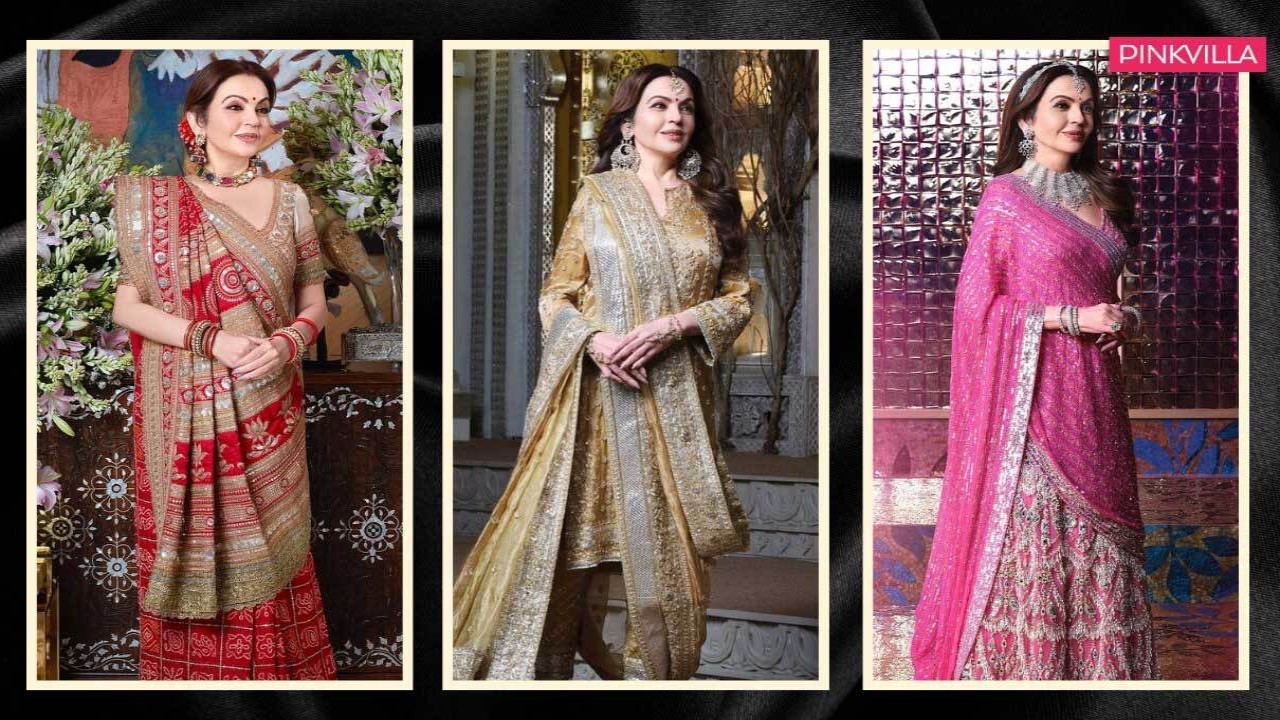 Nita Ambani, Manish Malhotra, AJSK, Sabyasachi, Anant Ambani, Radhika Merchant, Ambani family, ambanis, pre-wedding, haldi, style, fashion