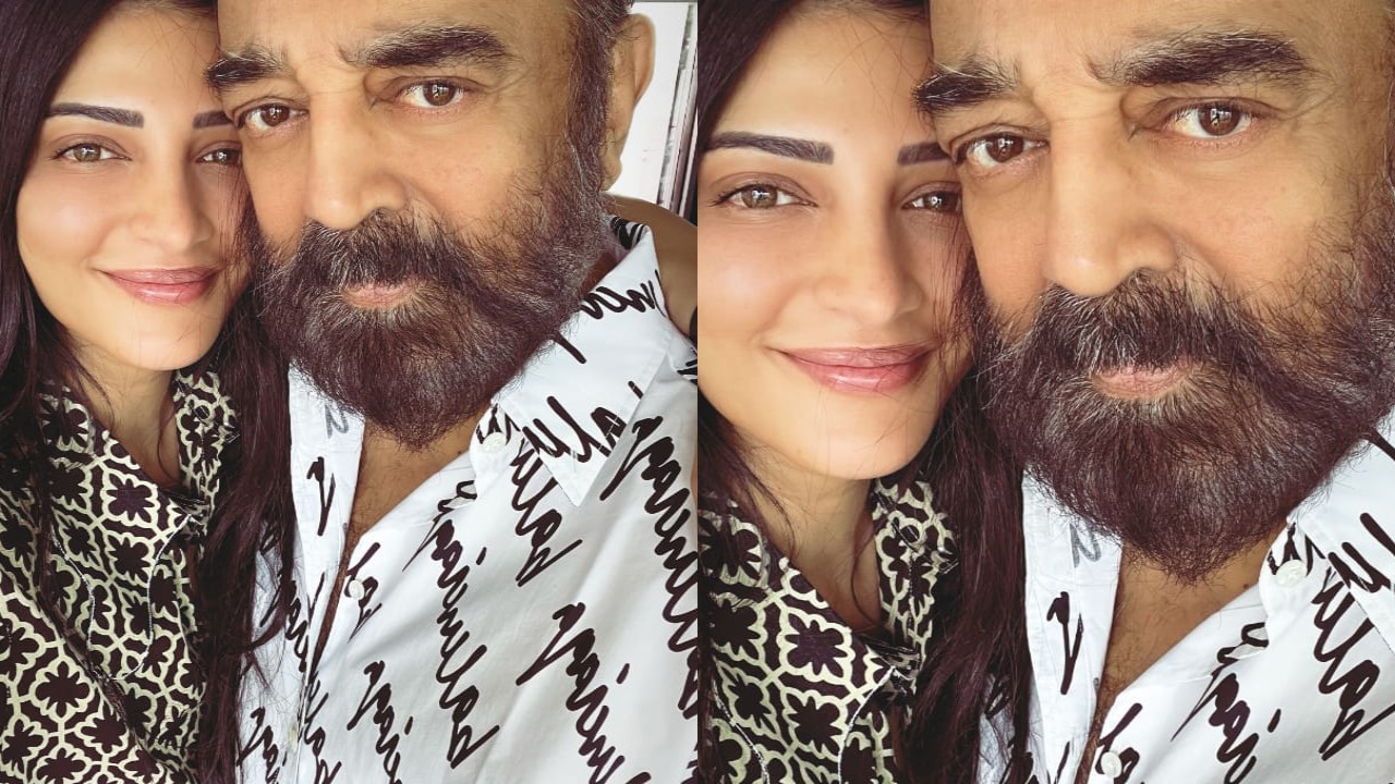 Shruti Haasan cherishes heart-to-heart moment with father Ulaganayagan Kamal Haasan; sh...