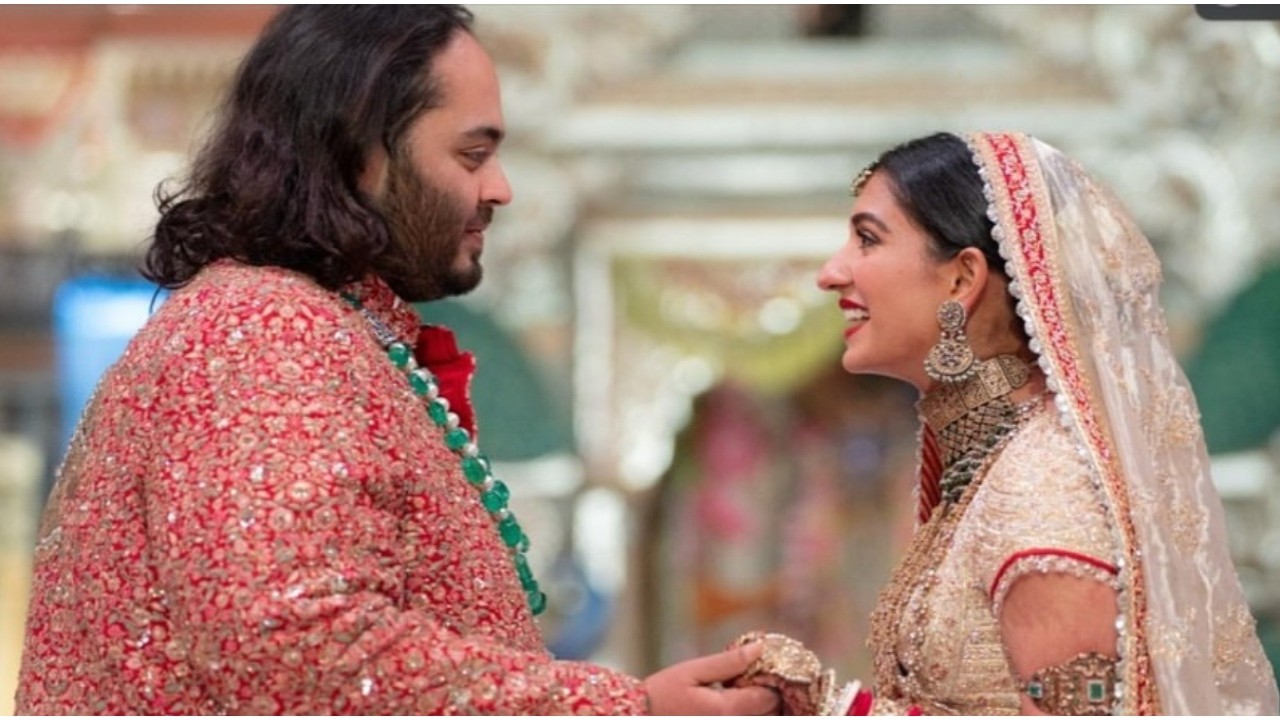 Anant Ambani-Radhika Merchant Wedding: Couple officially ties the knot; FIRST PIC is all things love