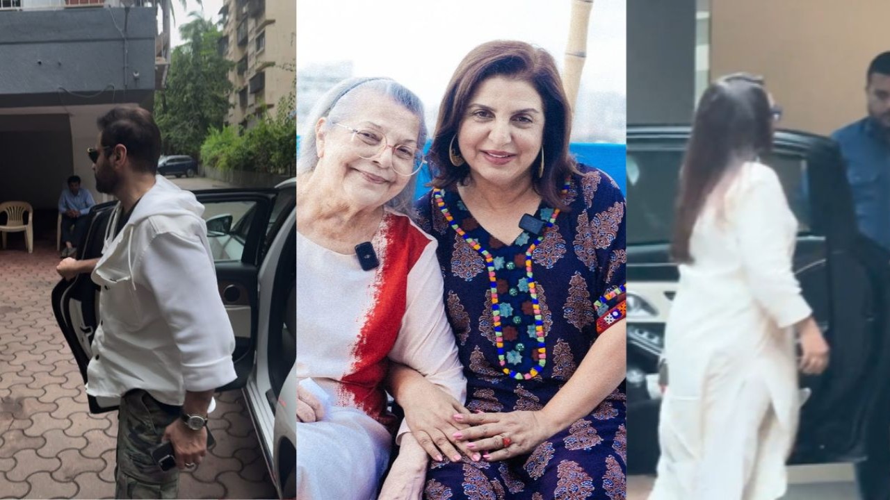 Menka Irani passes away: Sanjay Leela Bhansali, Shilpa Shetty, Rani Mukerji, and more reach Farah Khan’s house to pay their last respects