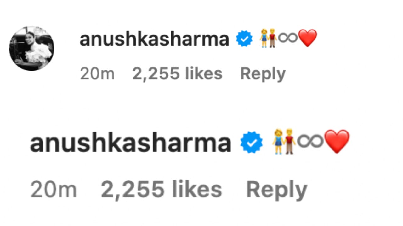 Anushka showers love on Virat’s post dedicating T20 World Cup to his wife; see PIC