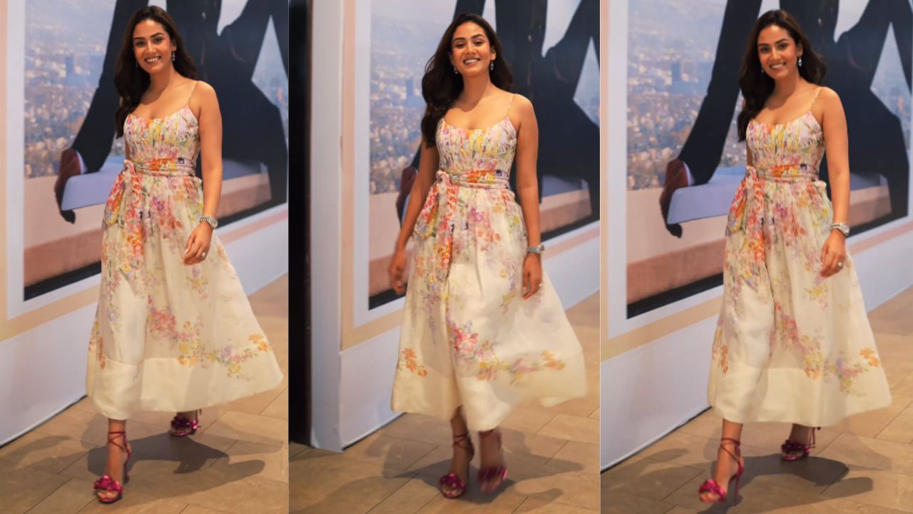 Mira Rajput creates floral fantasy with Zimmermann midi dress (Mira Rajput Kapoor, Akind Instagram)