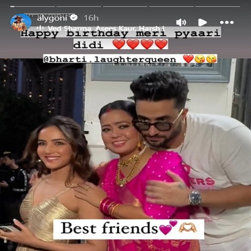 Aly Goni's wish for Bharti Singh